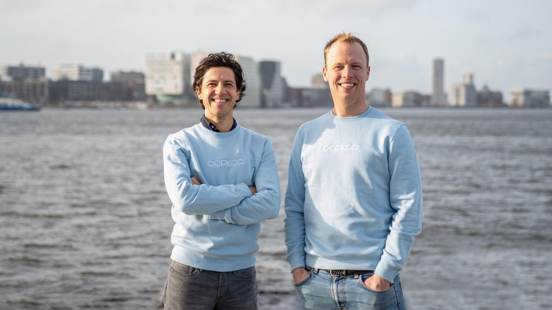 De oprichters van OOPKOP: Derk van Haastert (rechts) en Reinier de van der Schueren. Foto: OOPKOP