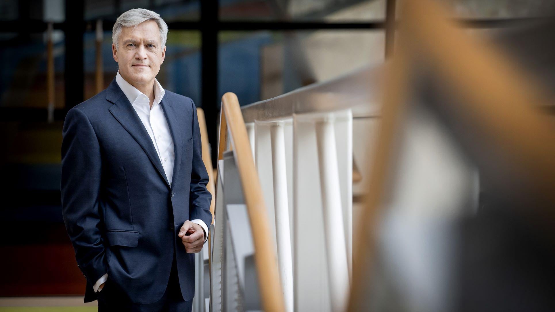 Frans Muller, topman van Ahold Delhaize. Foto: ANP/ANP XTRA