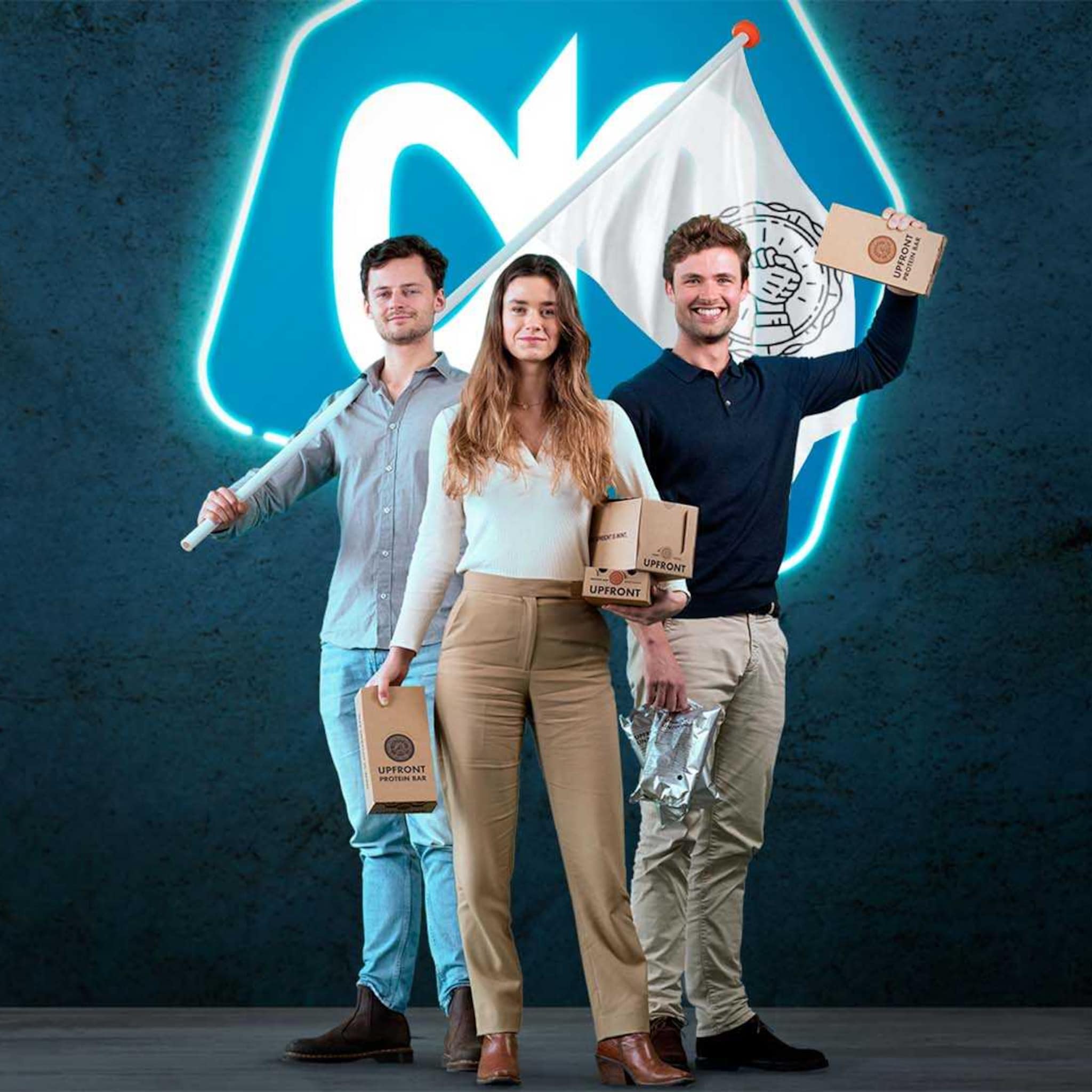 startup upfront zet volgende stap zes volledig transparante producten in 502 albert heijn winkels
