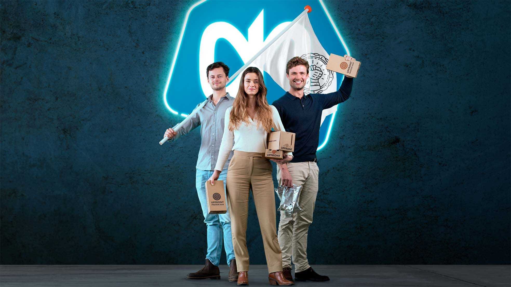 Het team achter startup Upfront. Foto: Upfront