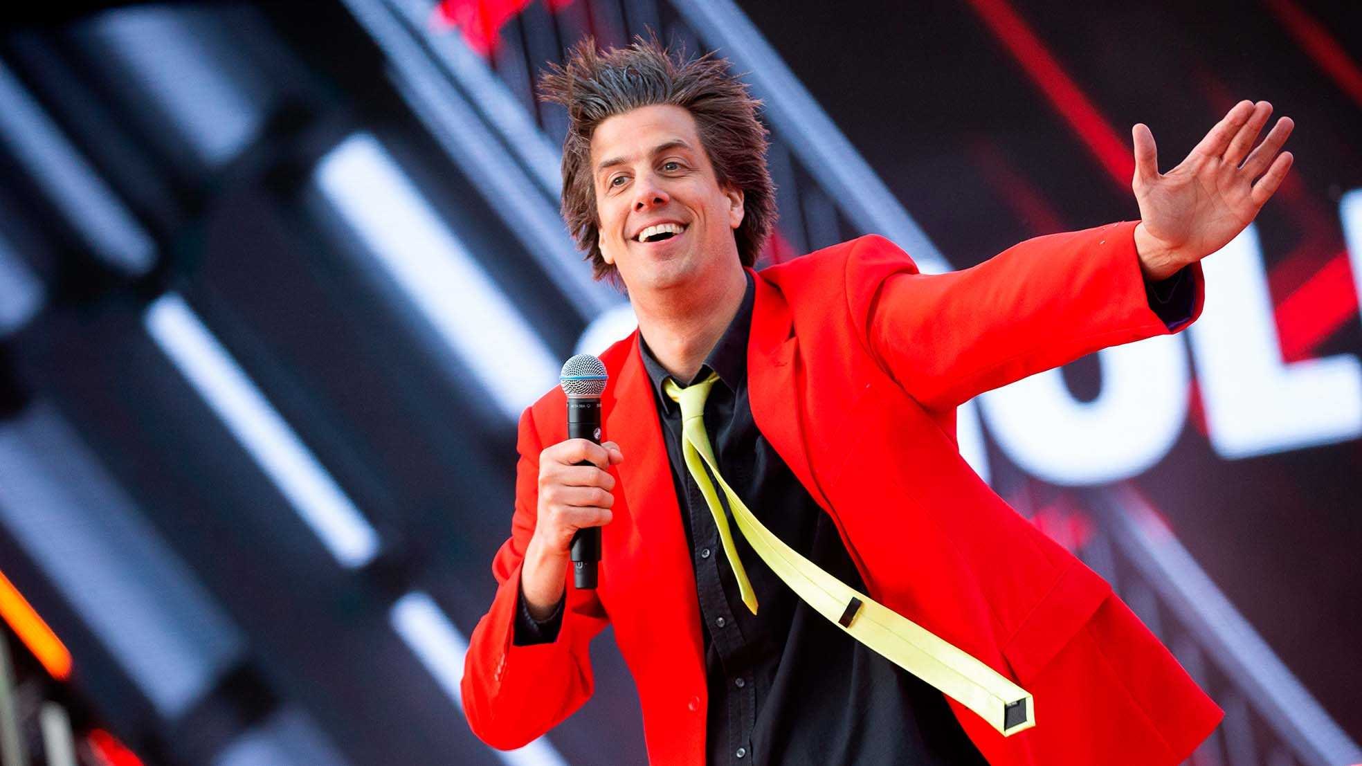 Snollebollekes-zanger Rob Kemps op archiefbeeld. Foto: ANP Foto
