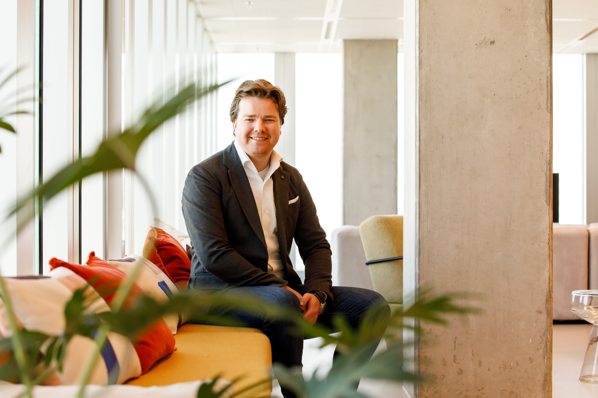 Niels de Peuter zette als student Centraal Invorderings Bureau (nu coeo) op en later Billink. Foto: coeo