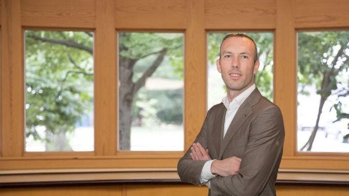 Initiatiefnemer Sebastian Monteban: ,,Ik geloof in duurzame woningen voor iedereen. En in snelheid.''
