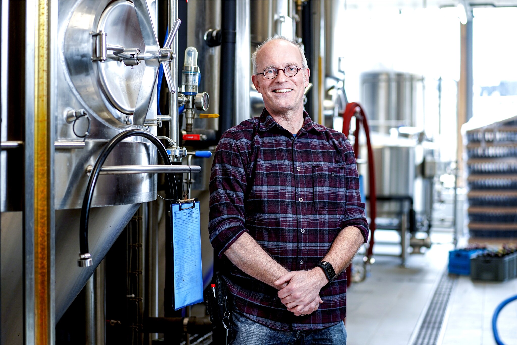 Oprichter van stadsbrouwerij De 7 Deugden, Garmt Haakma Foto: De 7 Deugden
