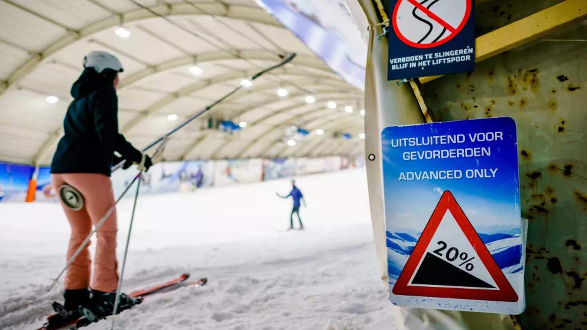 Met een strategie van expansie en uitbreiding weet SnowWorld beginners en gevorderden aan zich te binden. Foto: ANP.