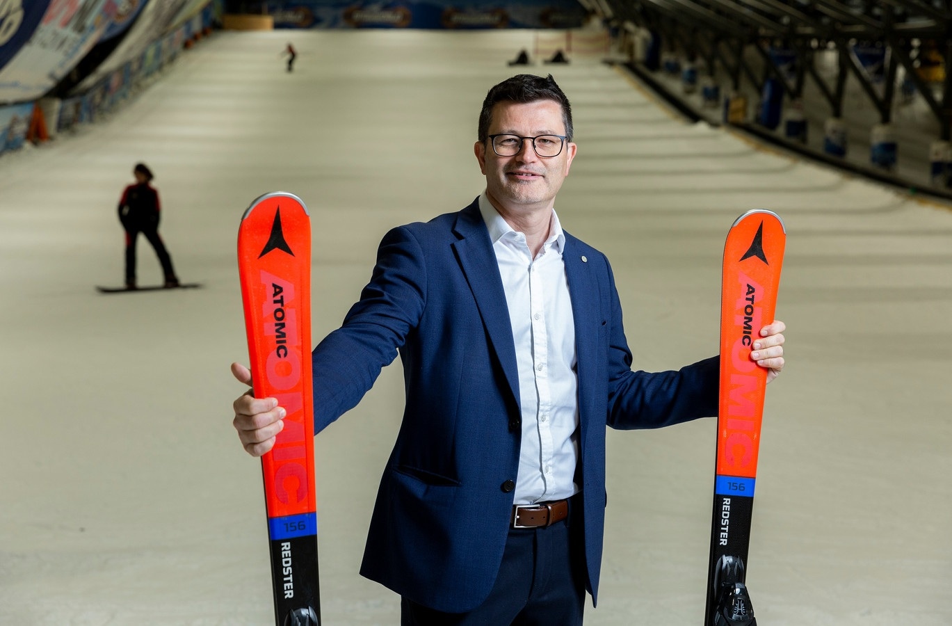 Directeur Wim Hubrechtsen van SnowWorld. Foto: Henriette Guest.