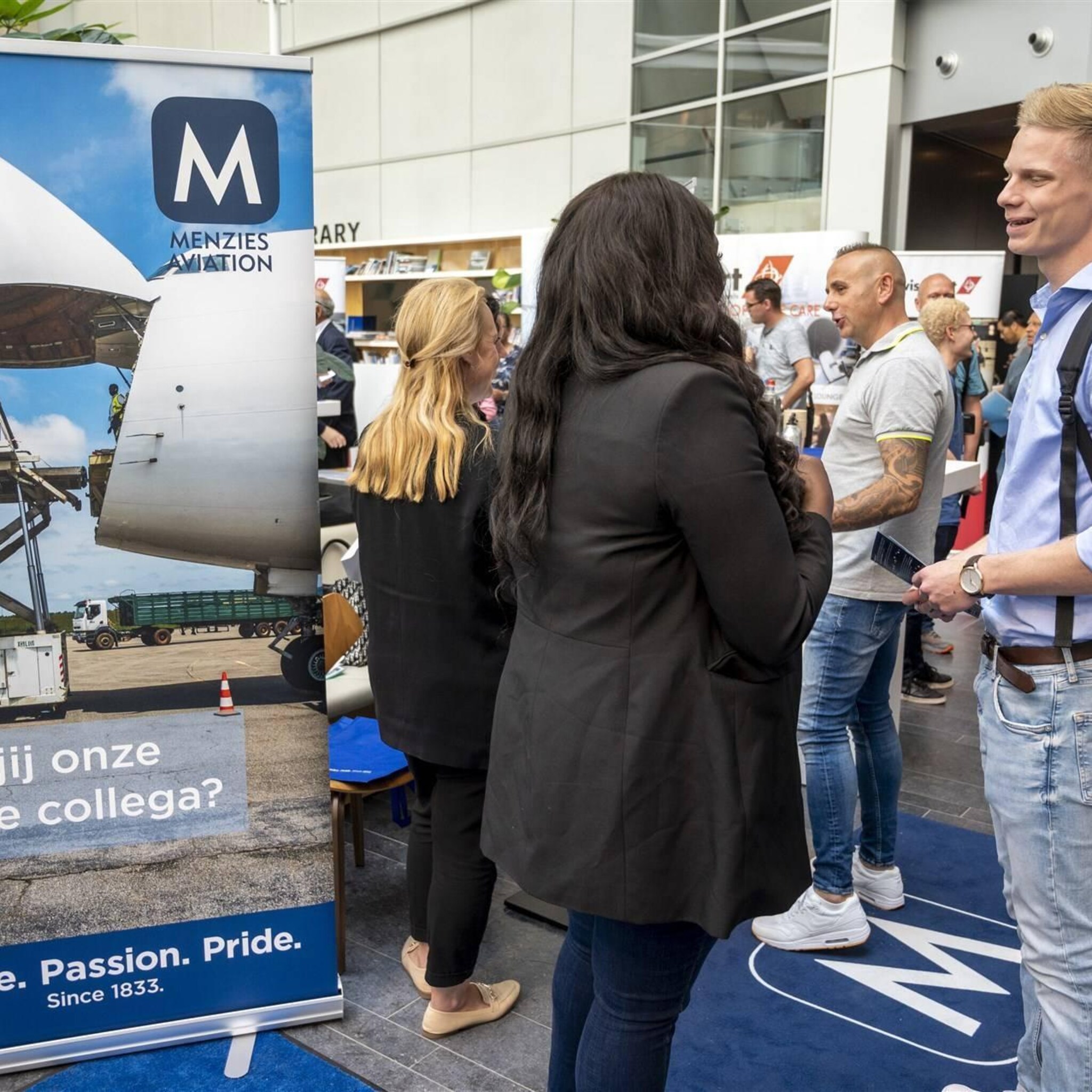 schiphol verwacht meer dan 1300 bezoekers op banenmarkt