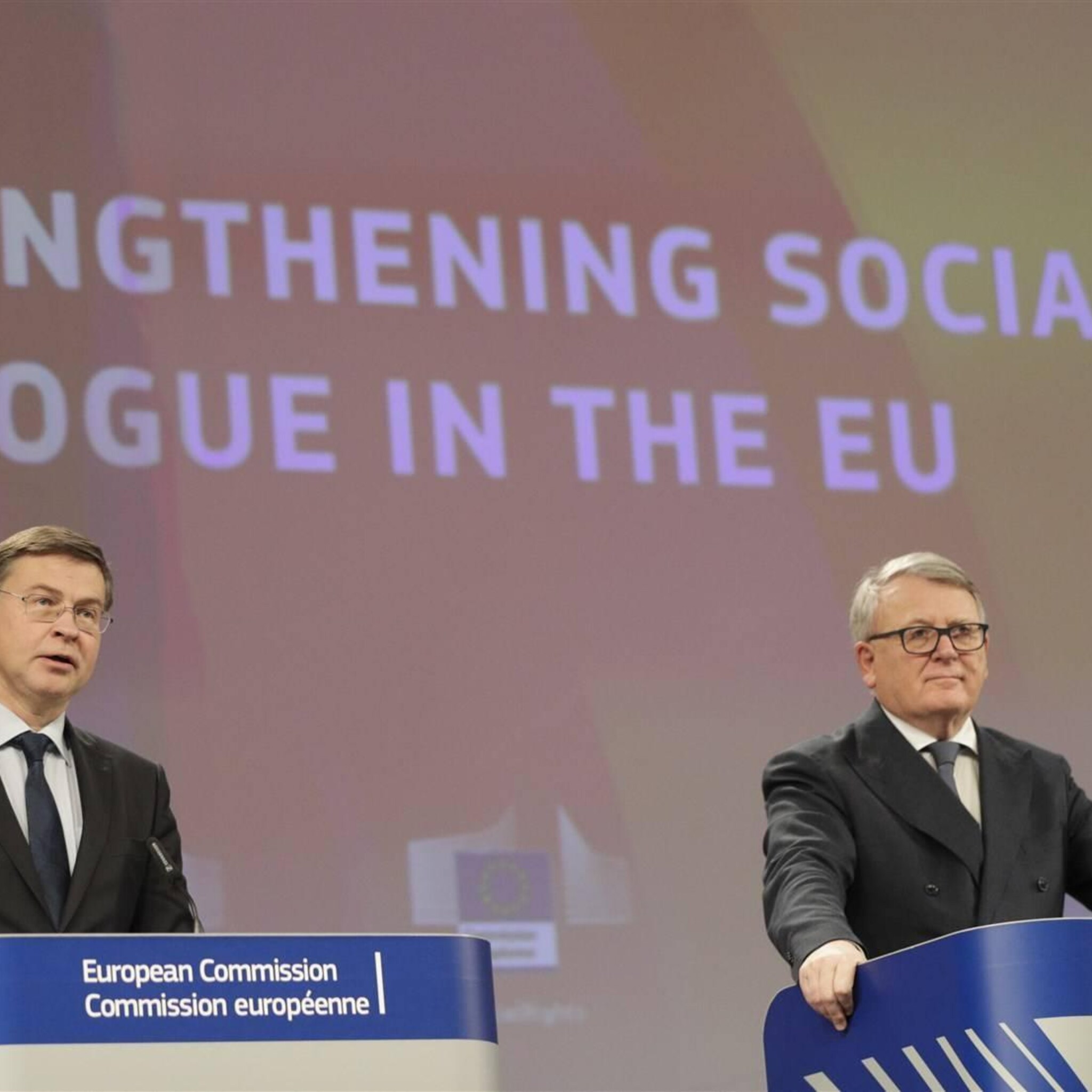 europese commissie spoort landen aan tot meer sociale dialoog