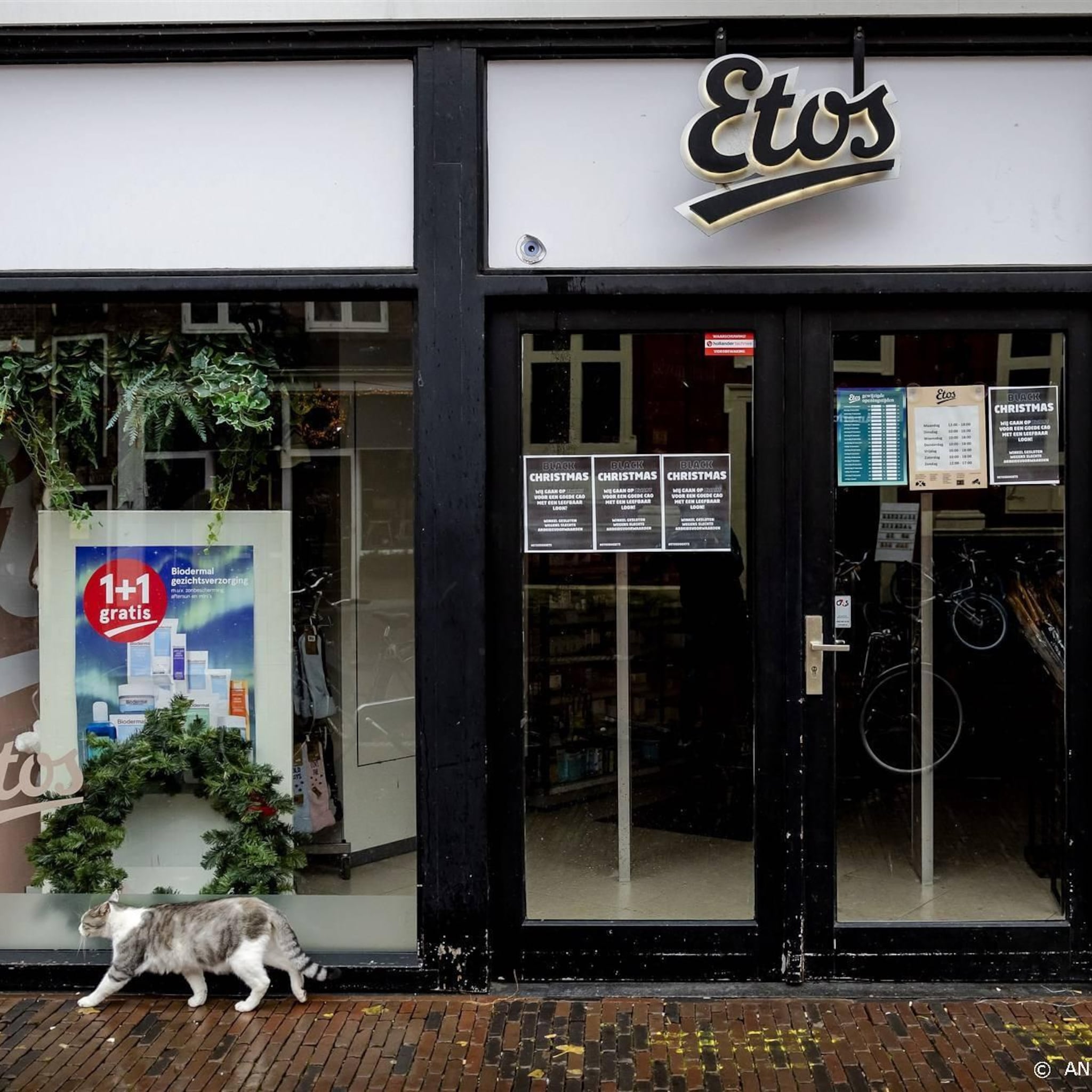 fnv honderd etos winkels vrijdag dicht door staking