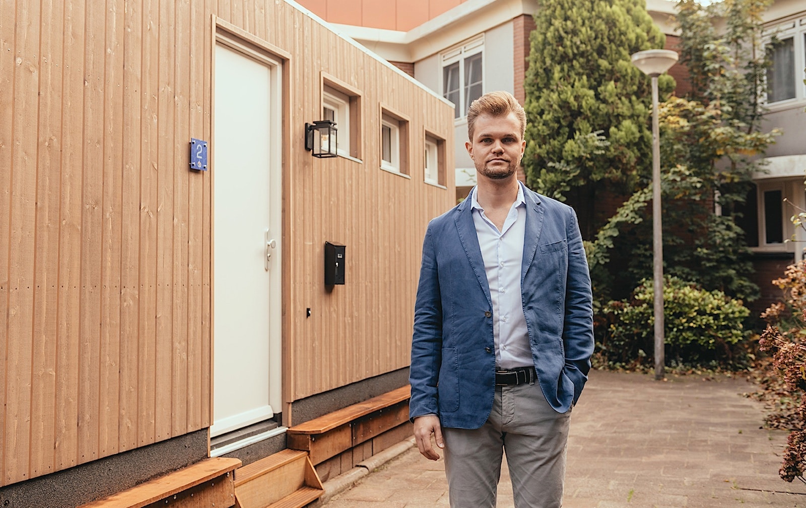 Oprichter van Microwoning.com Matthijs Rolleman.