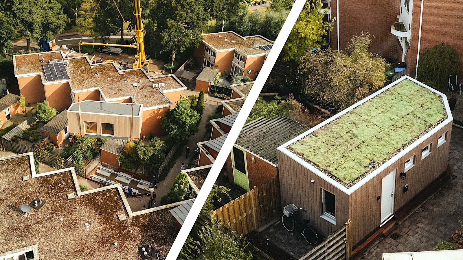 Microwoningen op grond van particulieren.