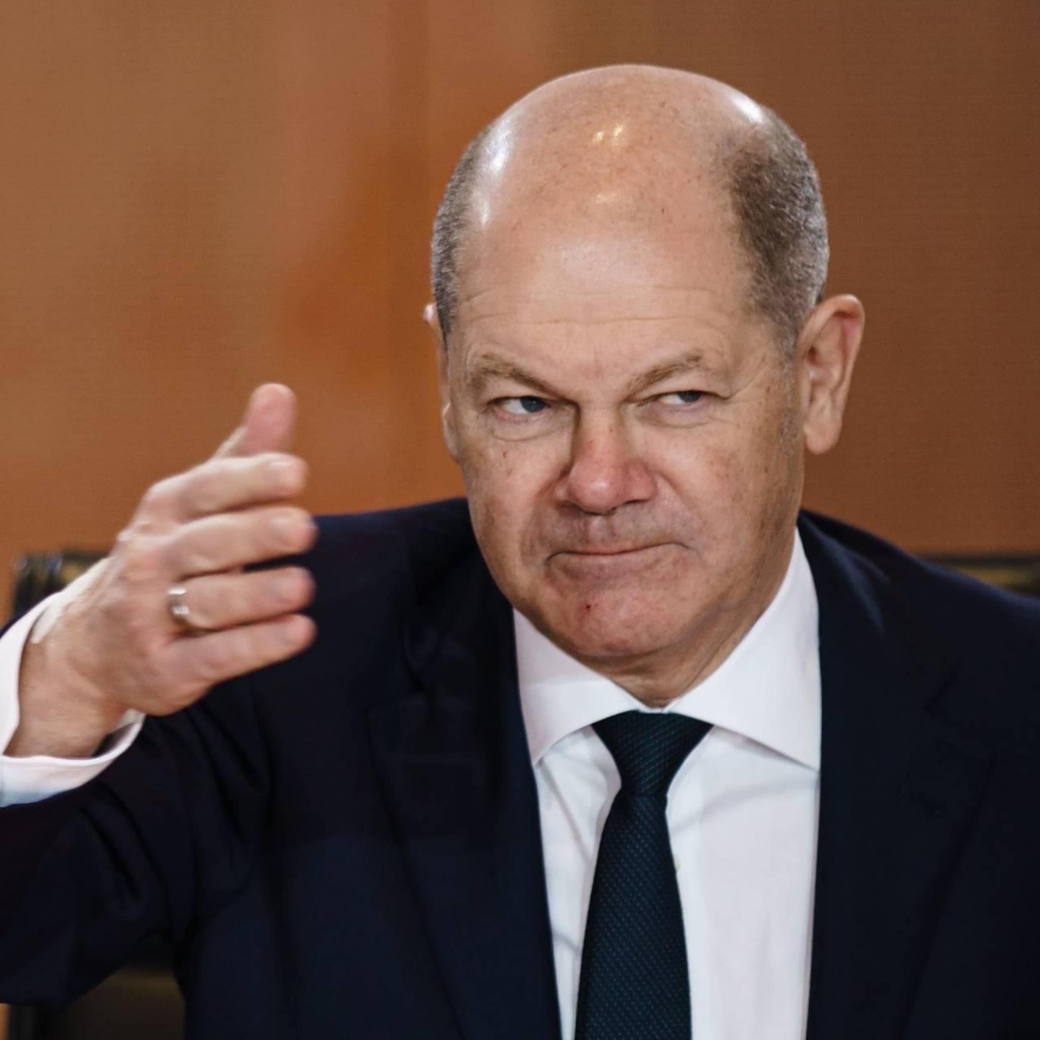 duitse bondskanselier scholz naar economische top in davos