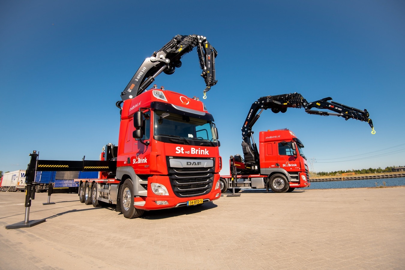 Het Ermelose transportbedrijf St vd Brink maakt een overname bekend. Foto: St vd Brink.