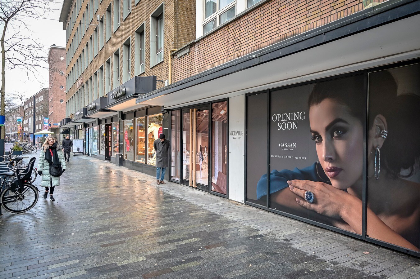 De eerste Rotterdamse winkel van Gassan Diamonds, het beroemde Amsterdamse juwelen- en diamantenhuis, opent in maart aan de Meent. Foto: Jan Kok, Boomerang Fotografie.