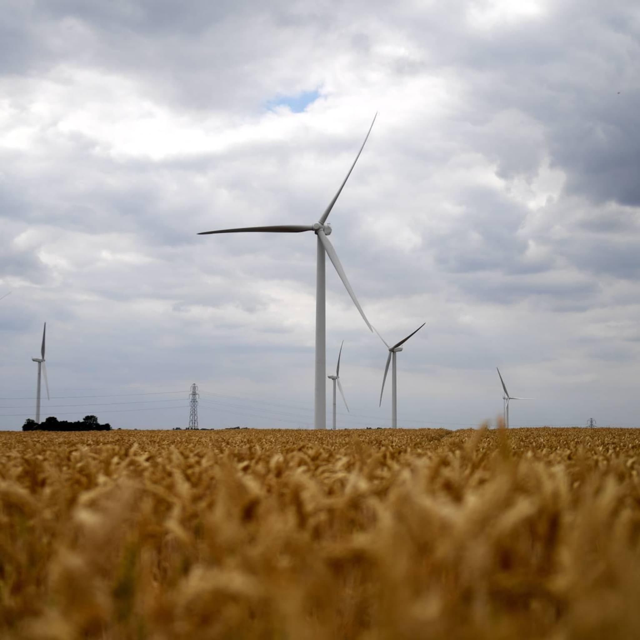brits record voor stroomproductie met windmolens