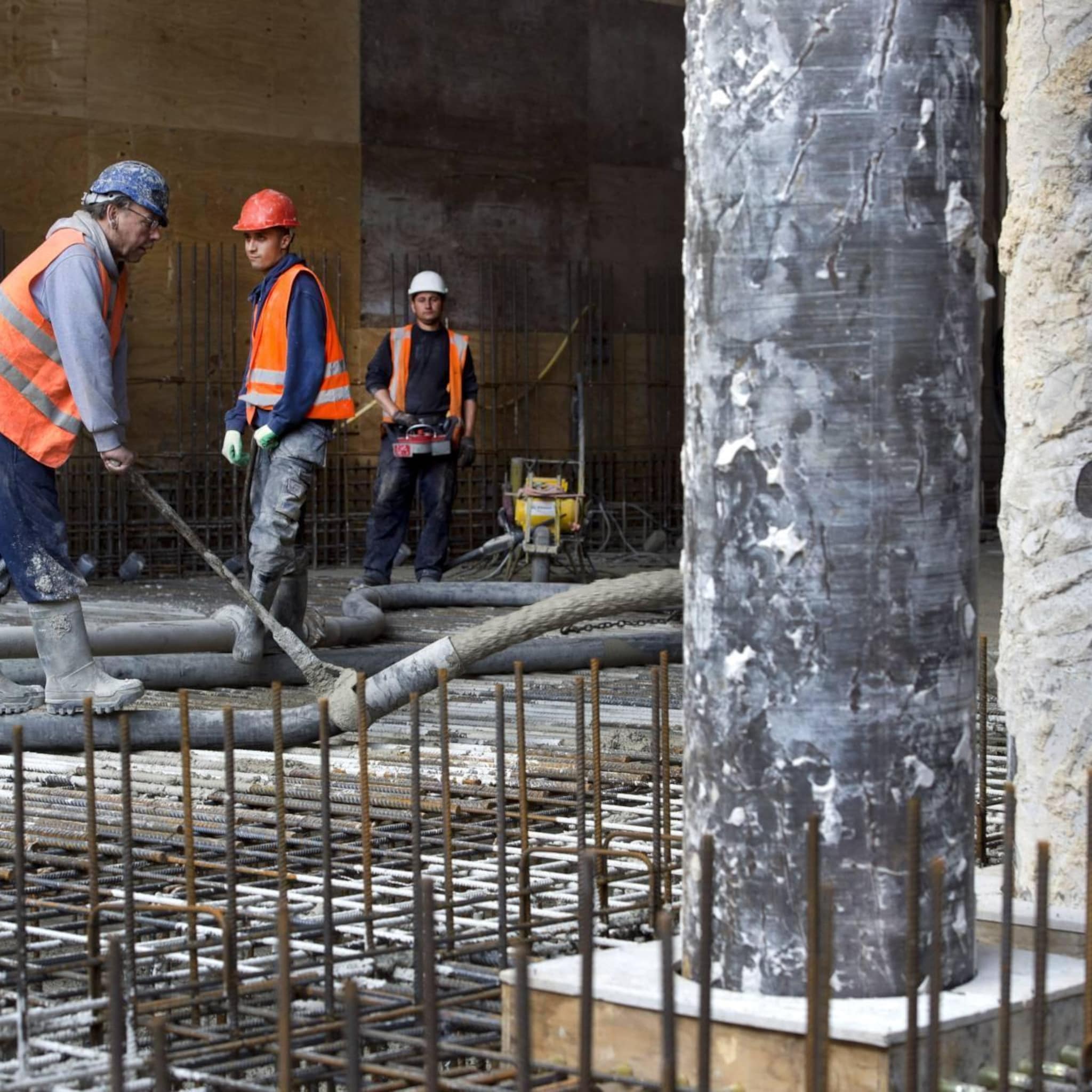bouw verrast door vroege winterkou maatregelen voor beschut werk