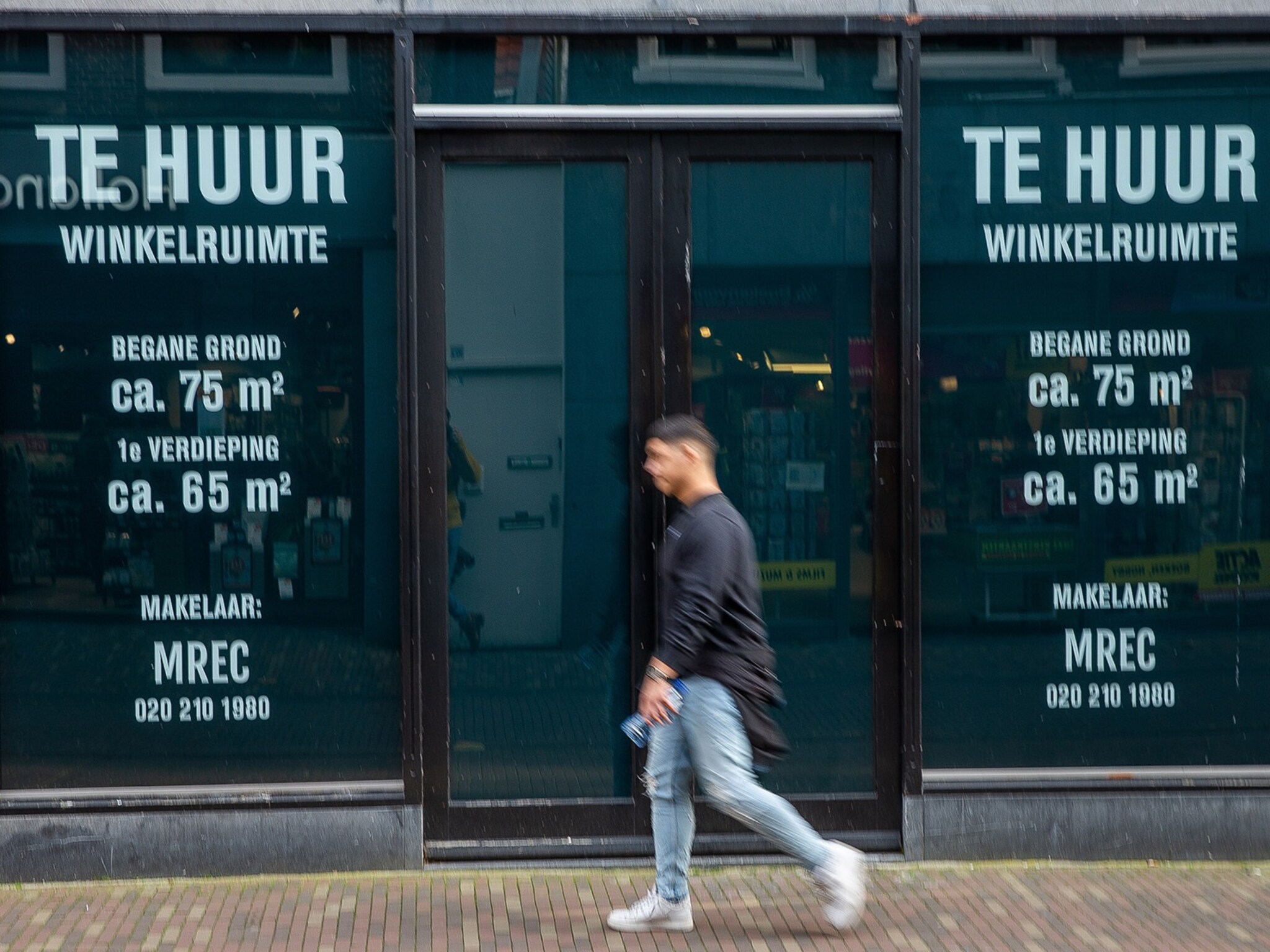 sint en kerstman weinig in winkelstraat gaan binnensteden spooksteden worden