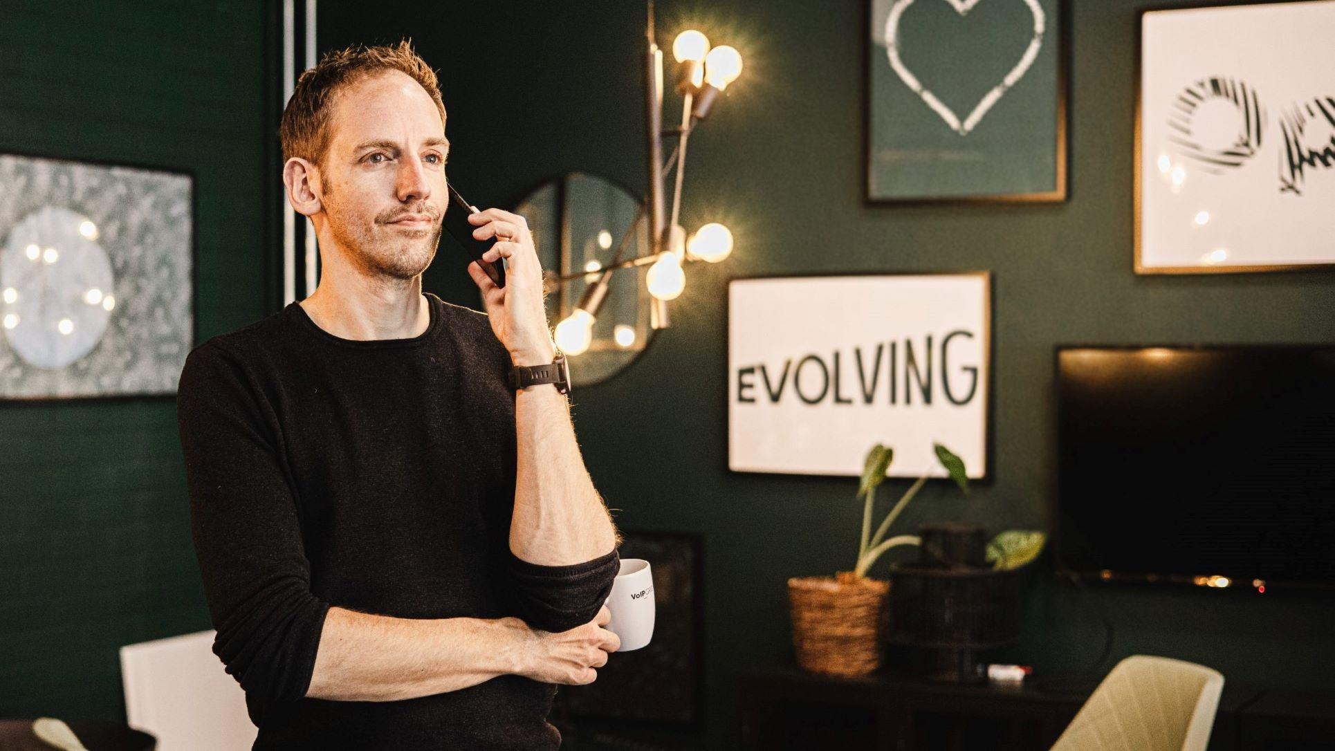 Mark Vletter, oprichter van Voys. Foto: Sanne Bakker