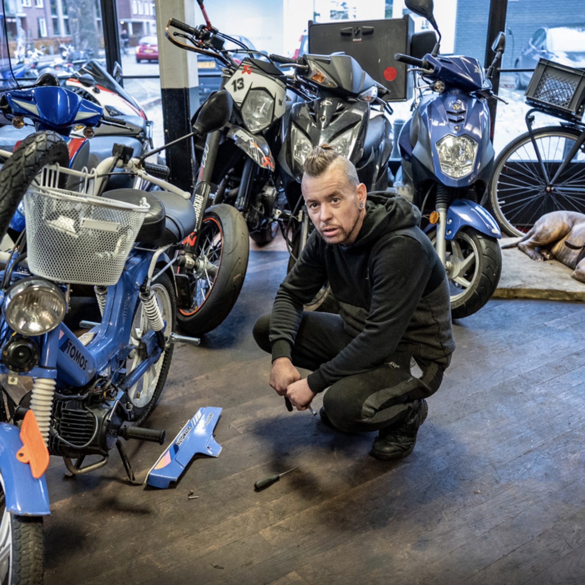 levenswerk van scooterondernemer wesley spat uiteen door bromverbod wat moet ik zonder diploma s
