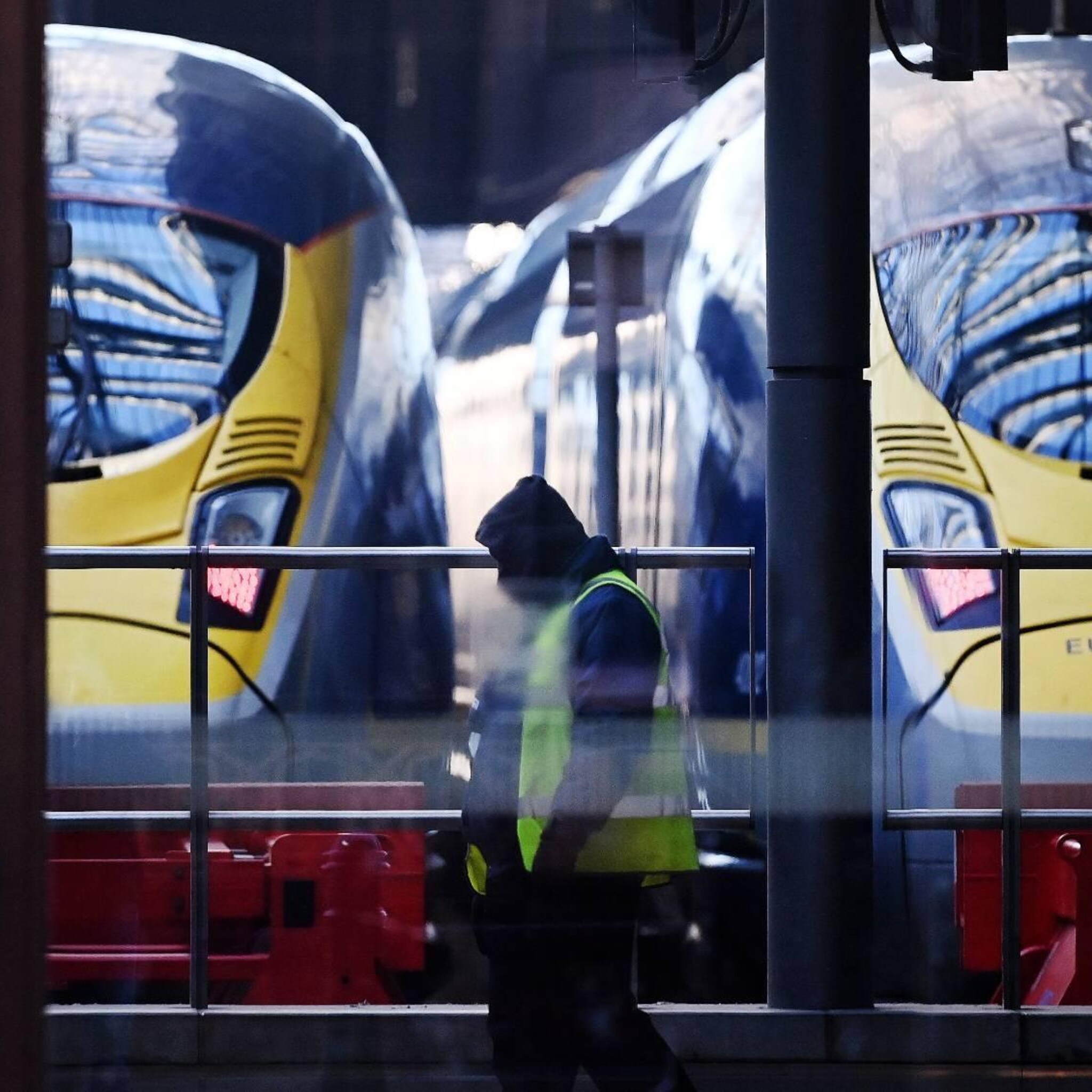 britse beveiligers eurostar staken vier dagen in december