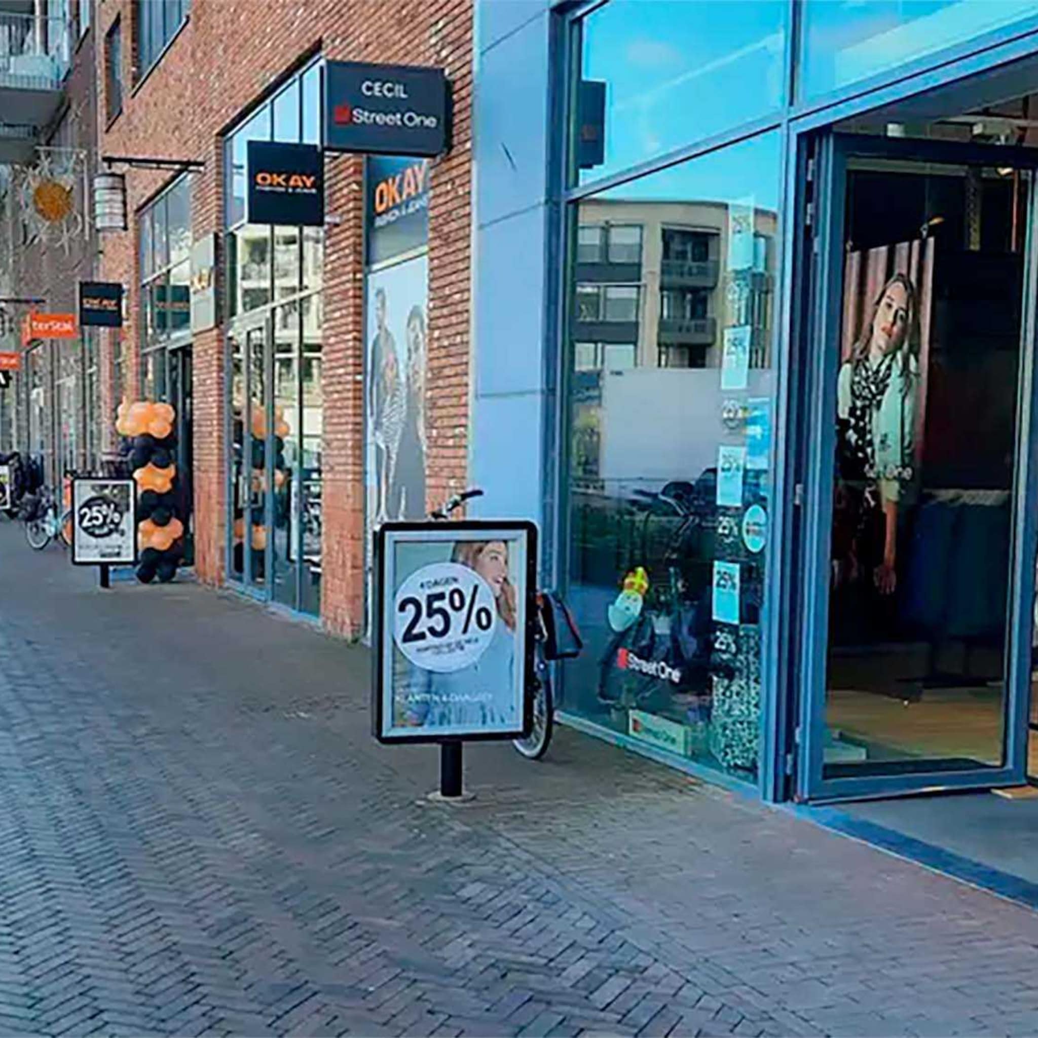 veel winkels laten deuren wagenwijd open ondanks energiecrisis