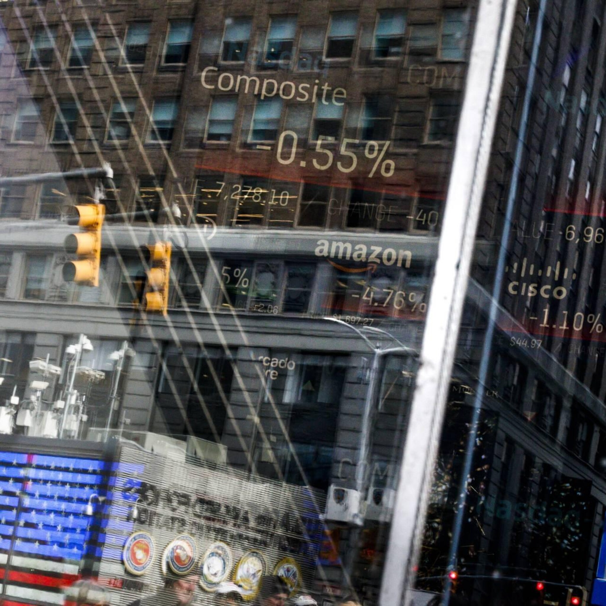 apple daalt op lager wall street door onrust in china