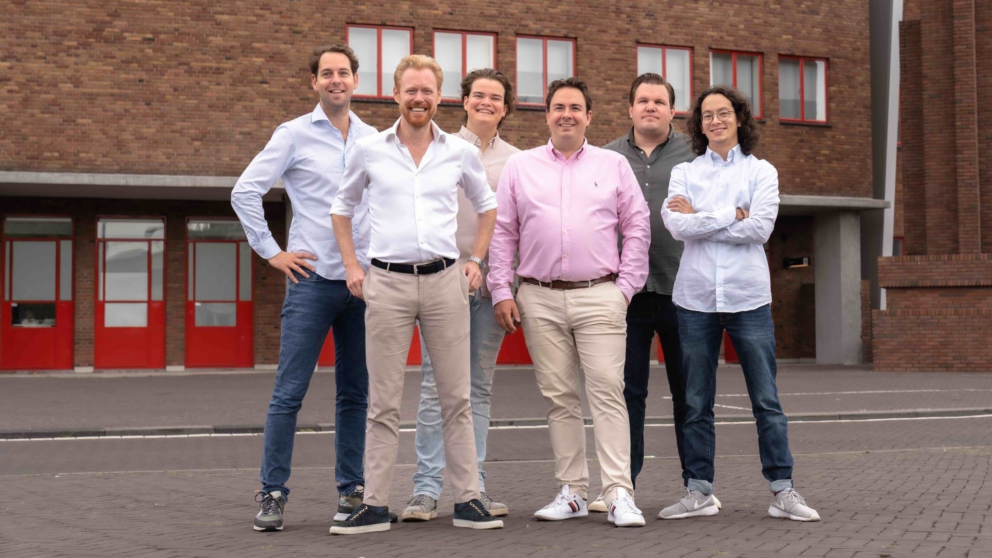 Het team van Buddee. Foto: Buddee