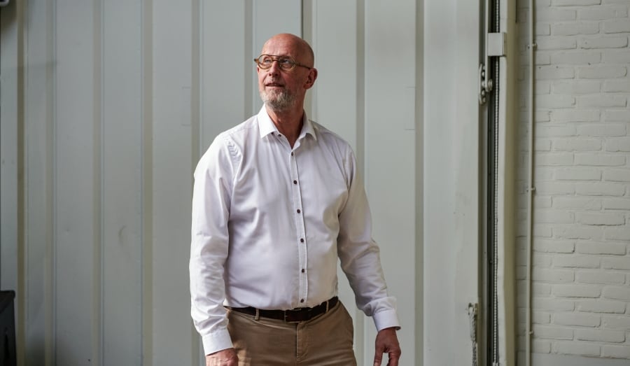 Ad van Oorschot, sales research and development director van Black Bear Carbon. Foto: Lukas Göbel