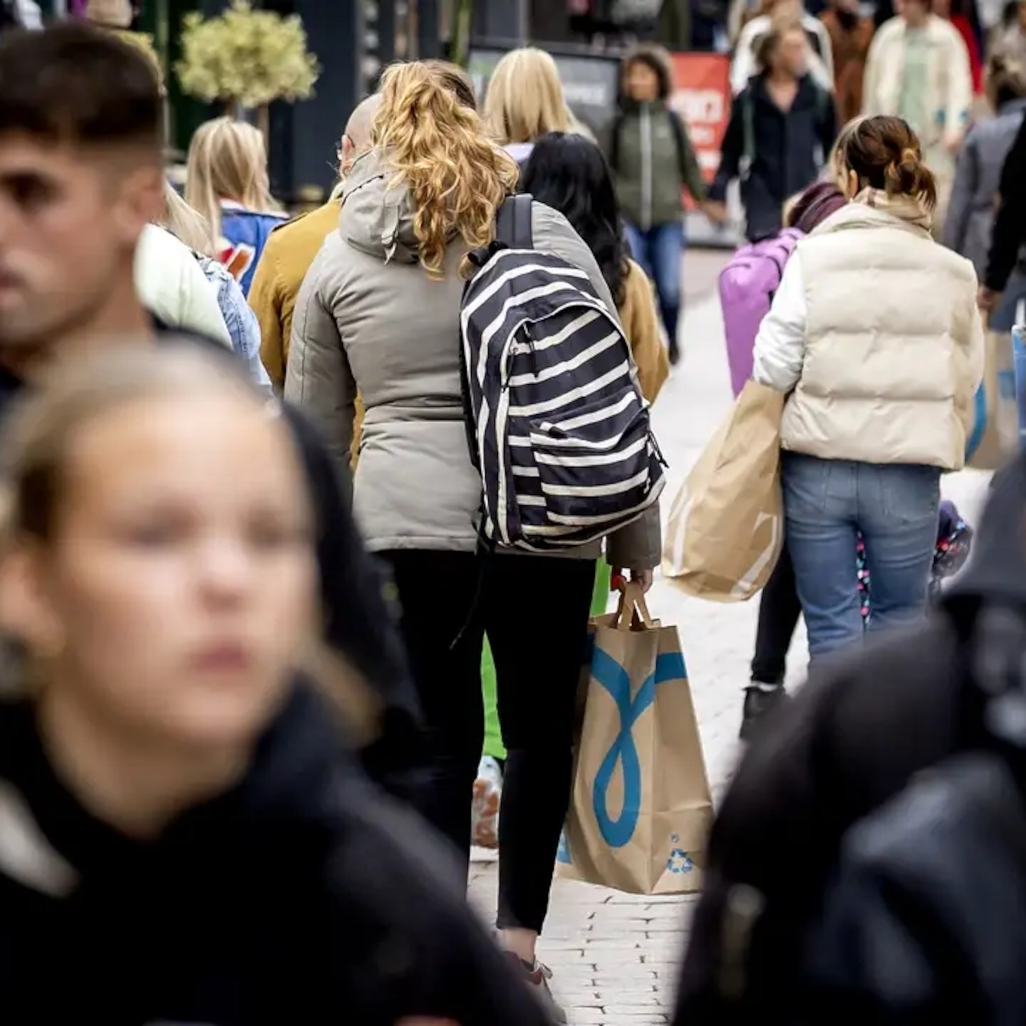 drukte in winkels van voor corona komt waarschijnlijk niet terug