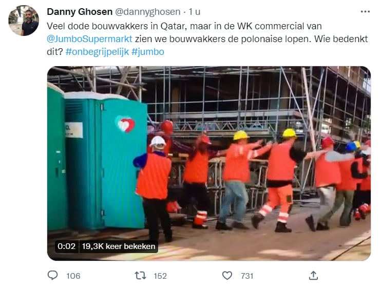 Danny Ghosen: ,,Wie bedenkt dit?"