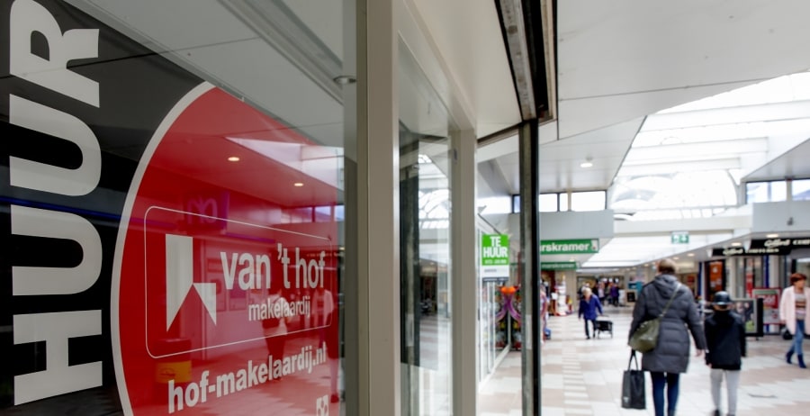 Jan Meerman: ,,Wat hebben verhuurders aan lege panden van ondernemers die failliet zijn gegaan? Het gaat hier om de toekomst van de winkelstraat." Foto: ANP.