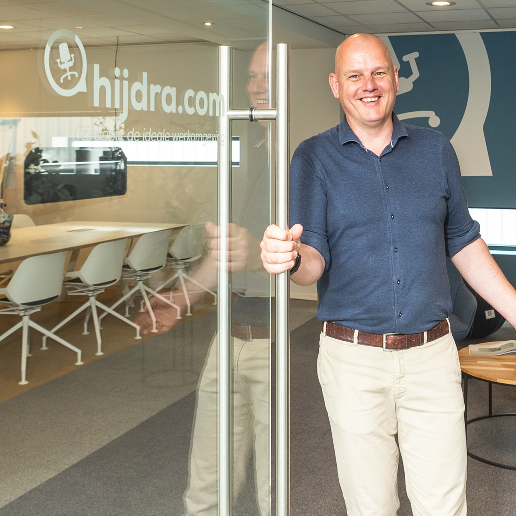 dirk jan hijdra maakte van zijn bedrijf de bureaustoel specialist van nederland