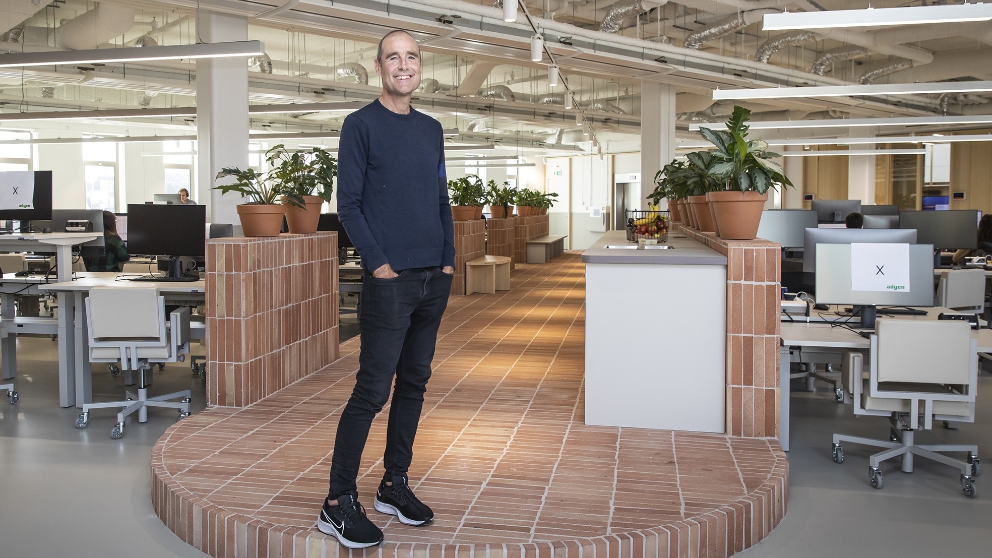 Pieter van der Does, ceo van Adyen, komt met bancaire diensten voor het mkb. Hij maakt daarvoor gebruik van handels- en betalingsplatformen. Foto: Archief