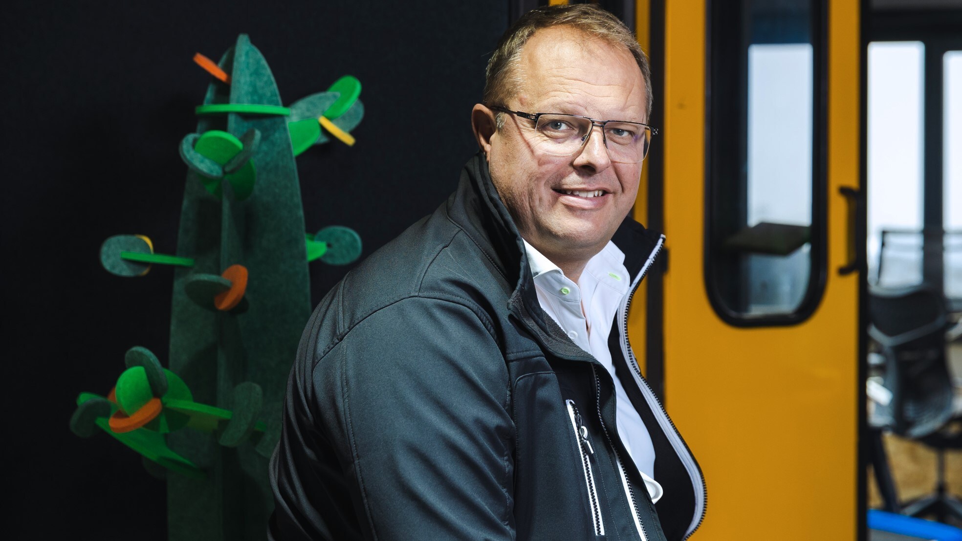 Douwe Jan Boersma is de oprichter van OPNIEUW! Foto: Marieke Balk