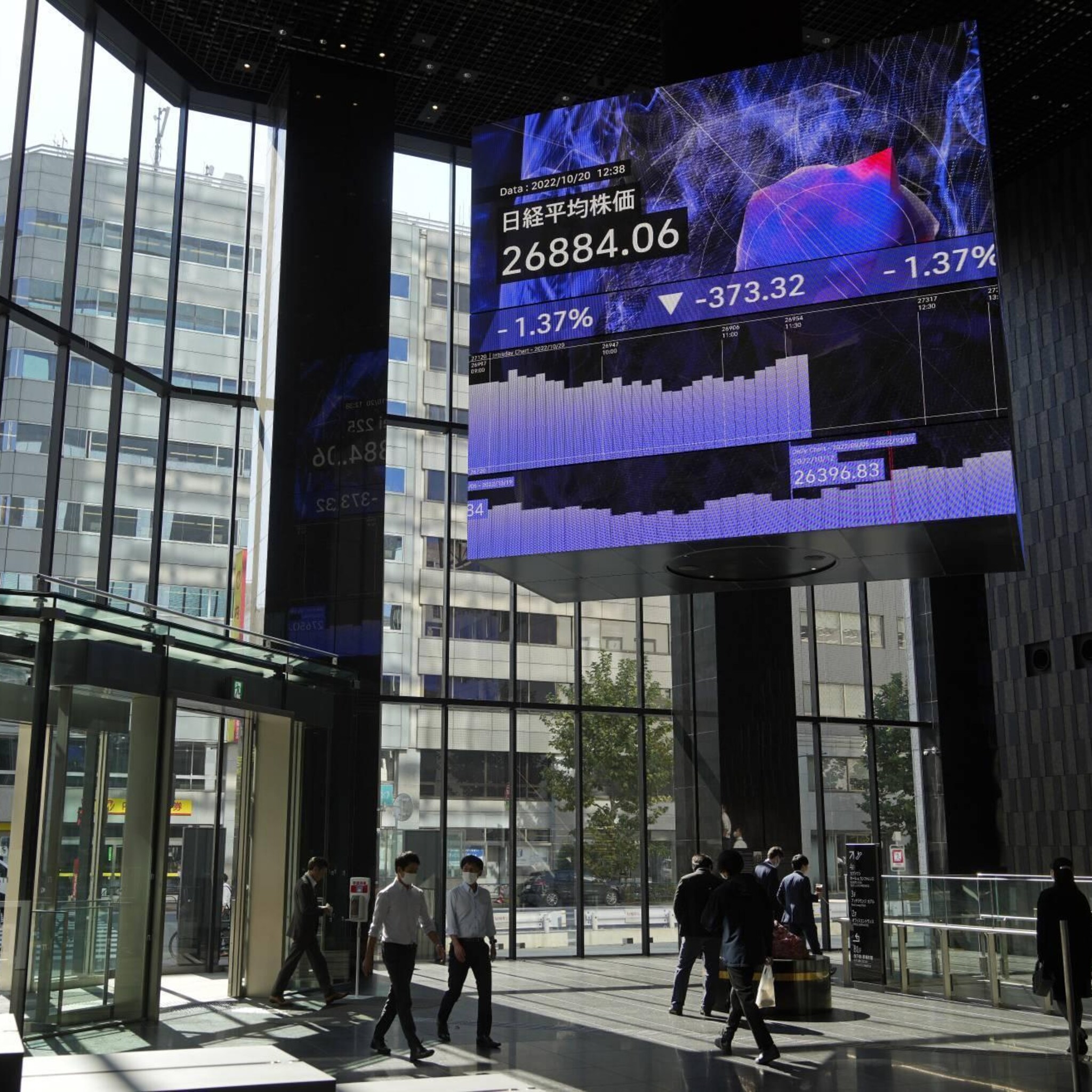 nikkei licht lager na inflatiecijfer en daling japanse yen