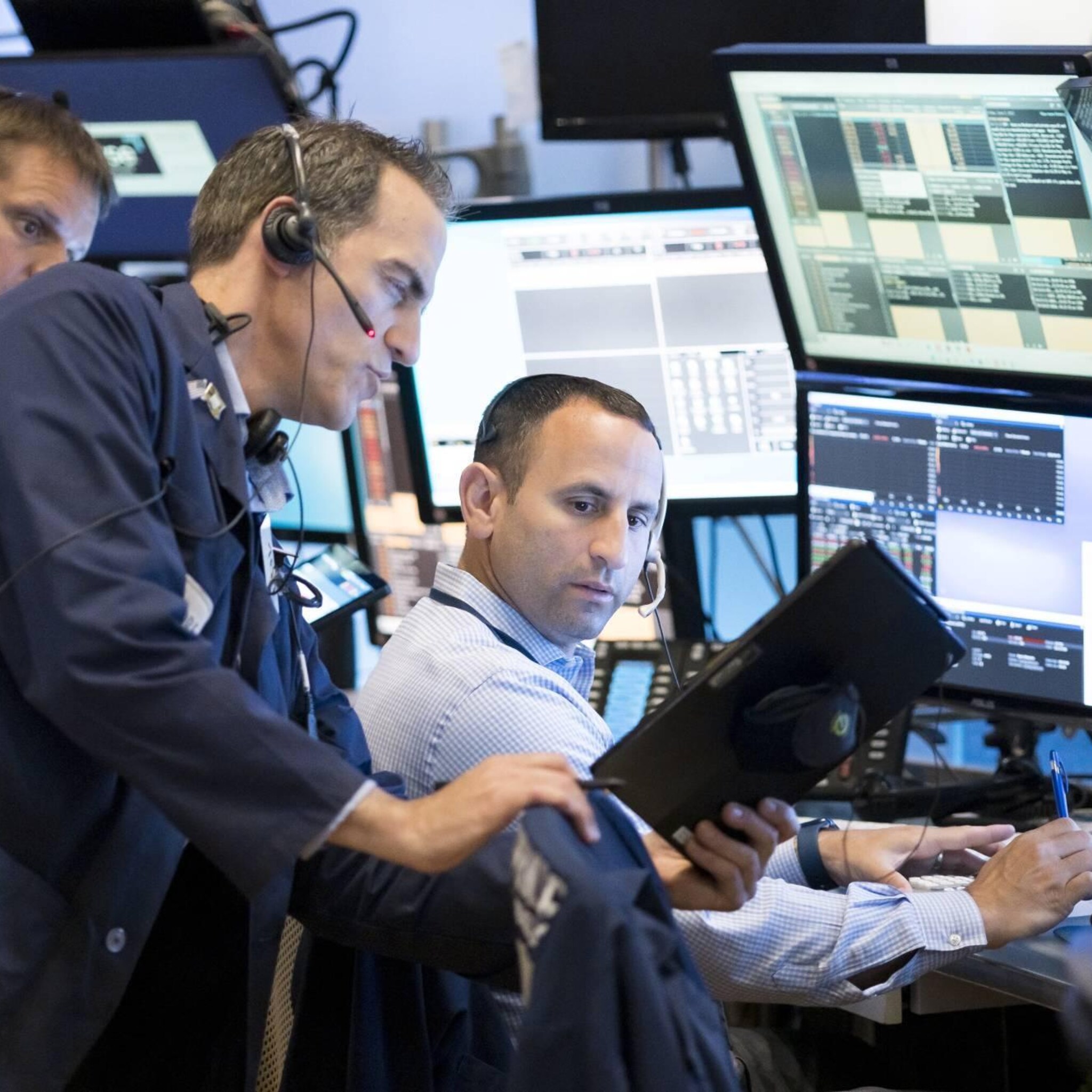 netflix bij winnaars op donkergroen wall street