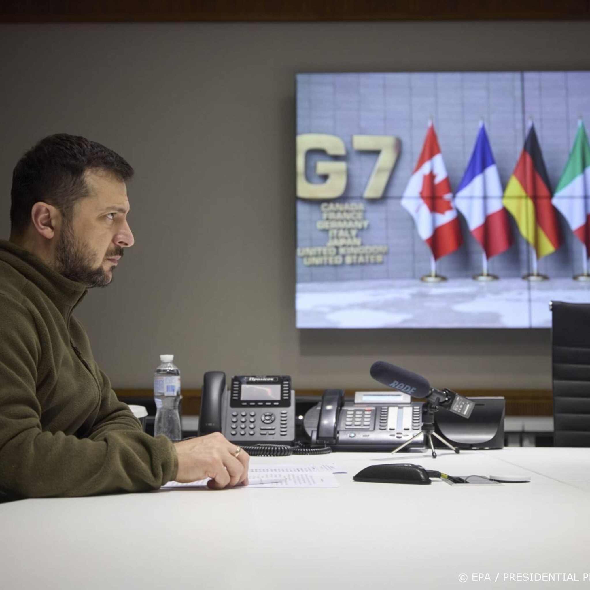 g7 landen willen oekraine meer financiele steun geven