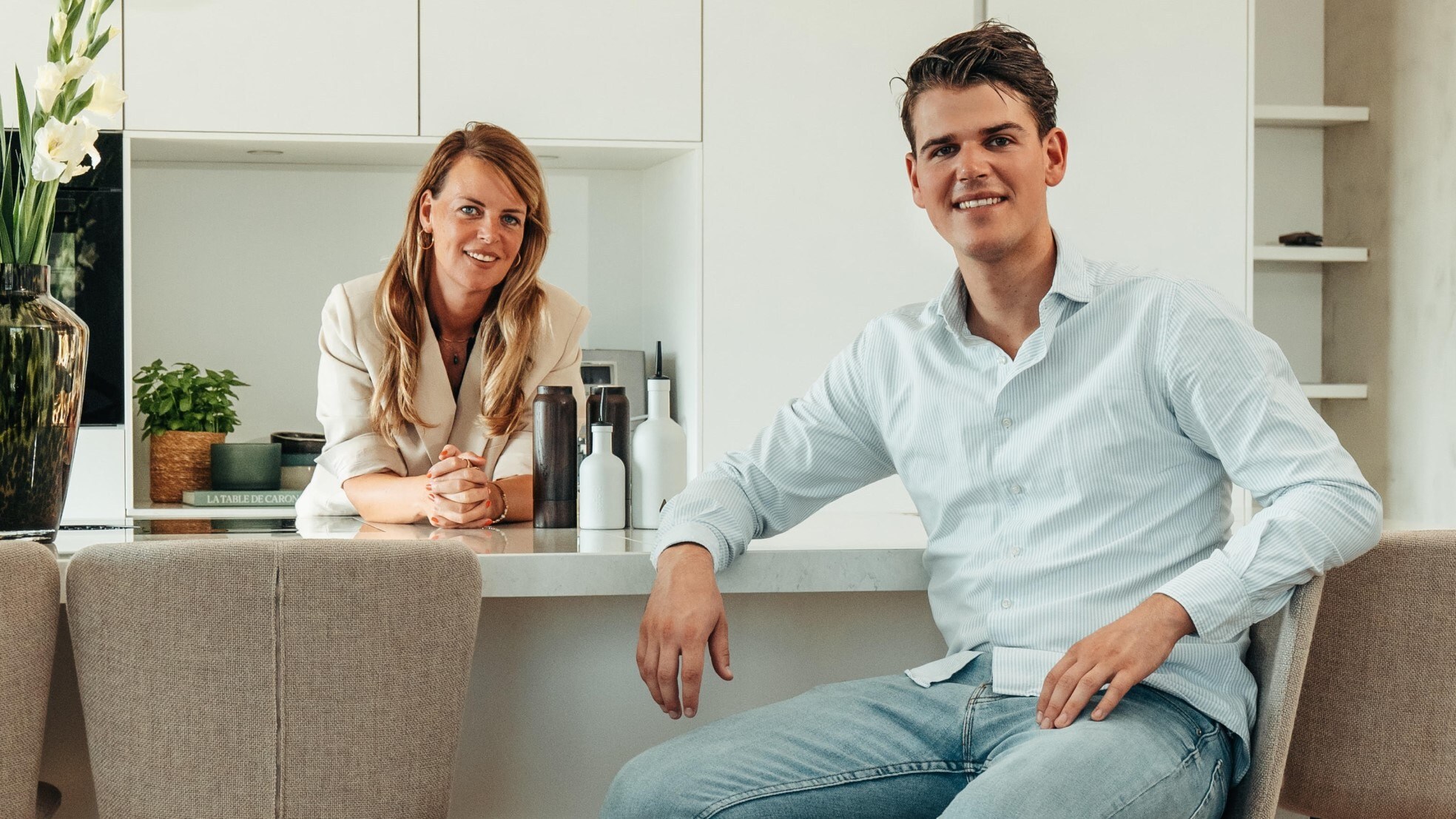Leontien van Nistelrooij en Sander Leesberg zijn de ondernemers achter Spic'd. Foto: Spic'd