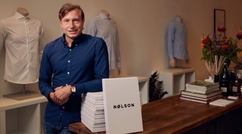 Niek Koedam, oprichter modemerk Nølson, heeft last gehad van cybercriminelen. Foto: Nølson