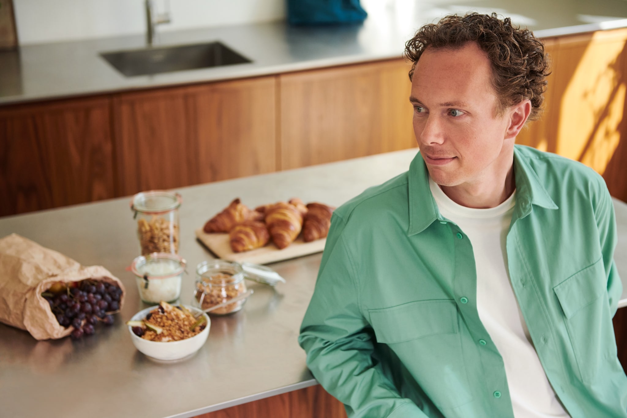 Oprichter en ceo van Crisp Tom Peeters zorgt dat de online supermarkt blijft groeien. Foto: Crisp