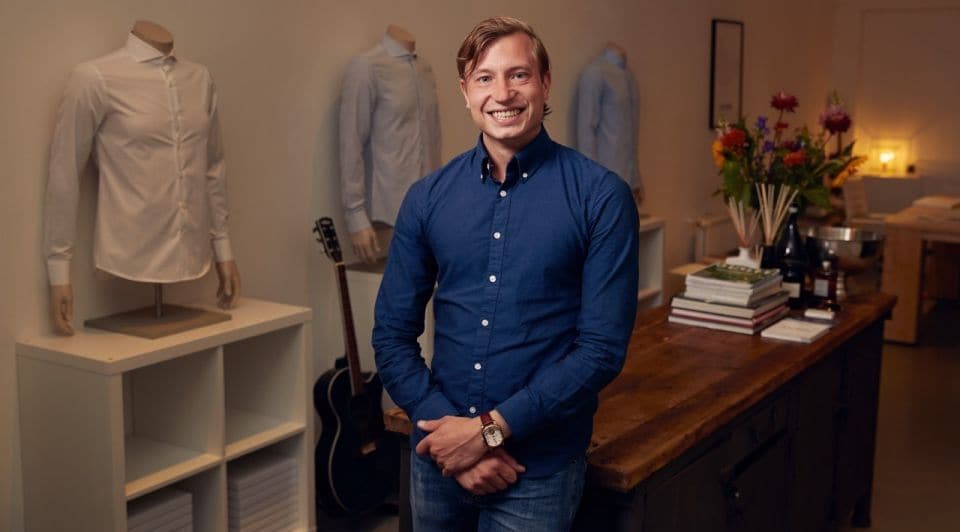 Niek Koedam, oprichter van Nølson en co-host van De Ondernemer Live.