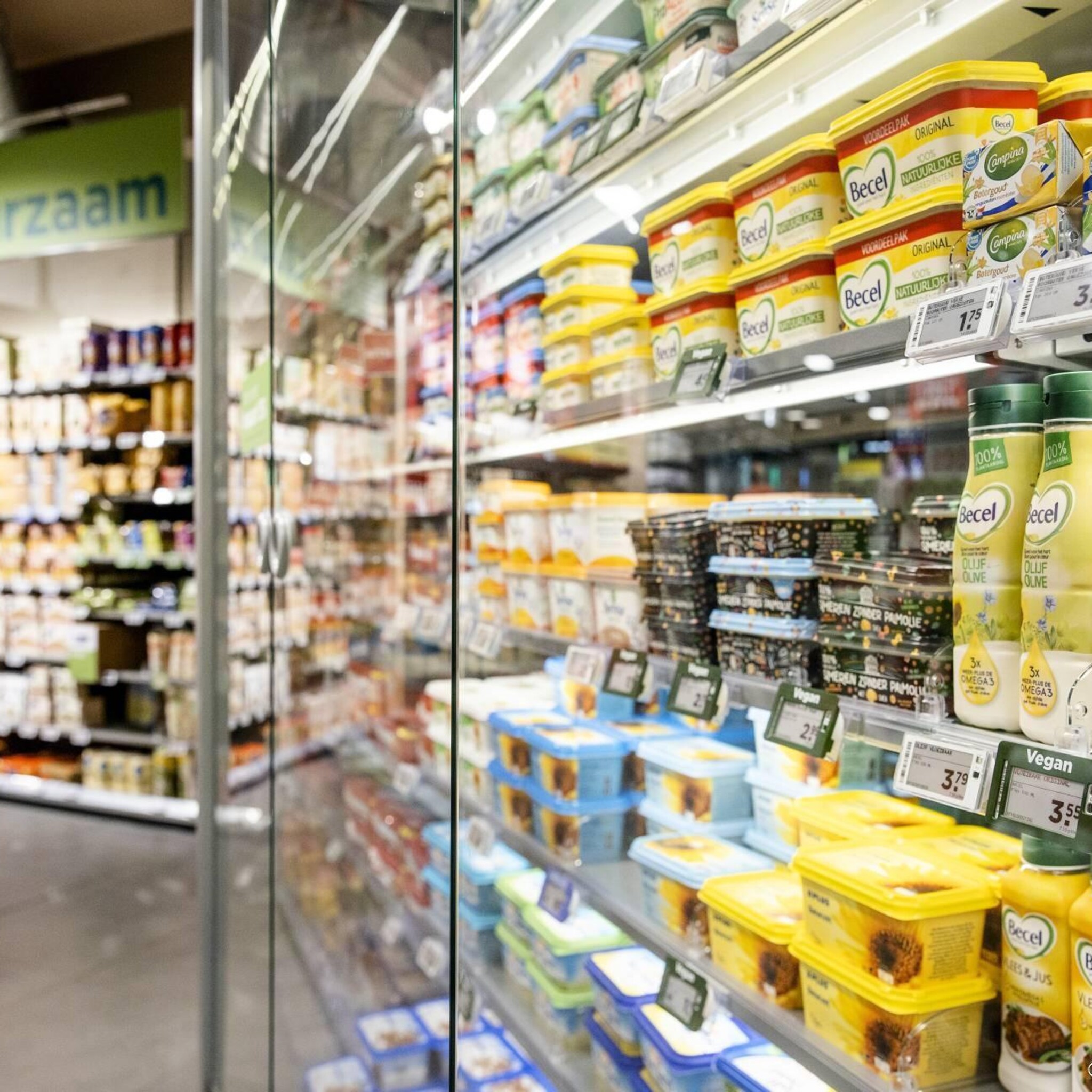 met name olie zuivel en vlees fors duurder in supermarkt