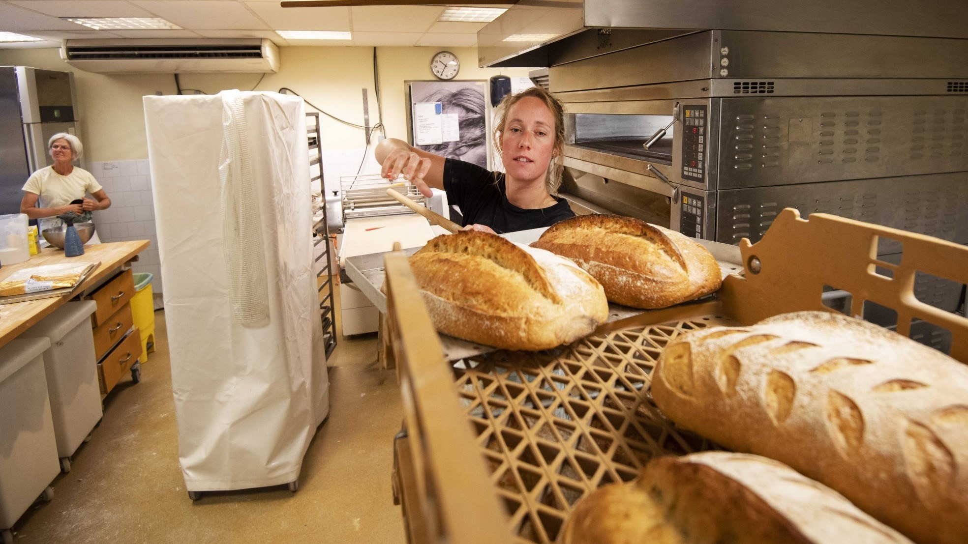 Steeds meer bakkers zitten vanwege de inflatie met de handen in het haar. Foto: ANP