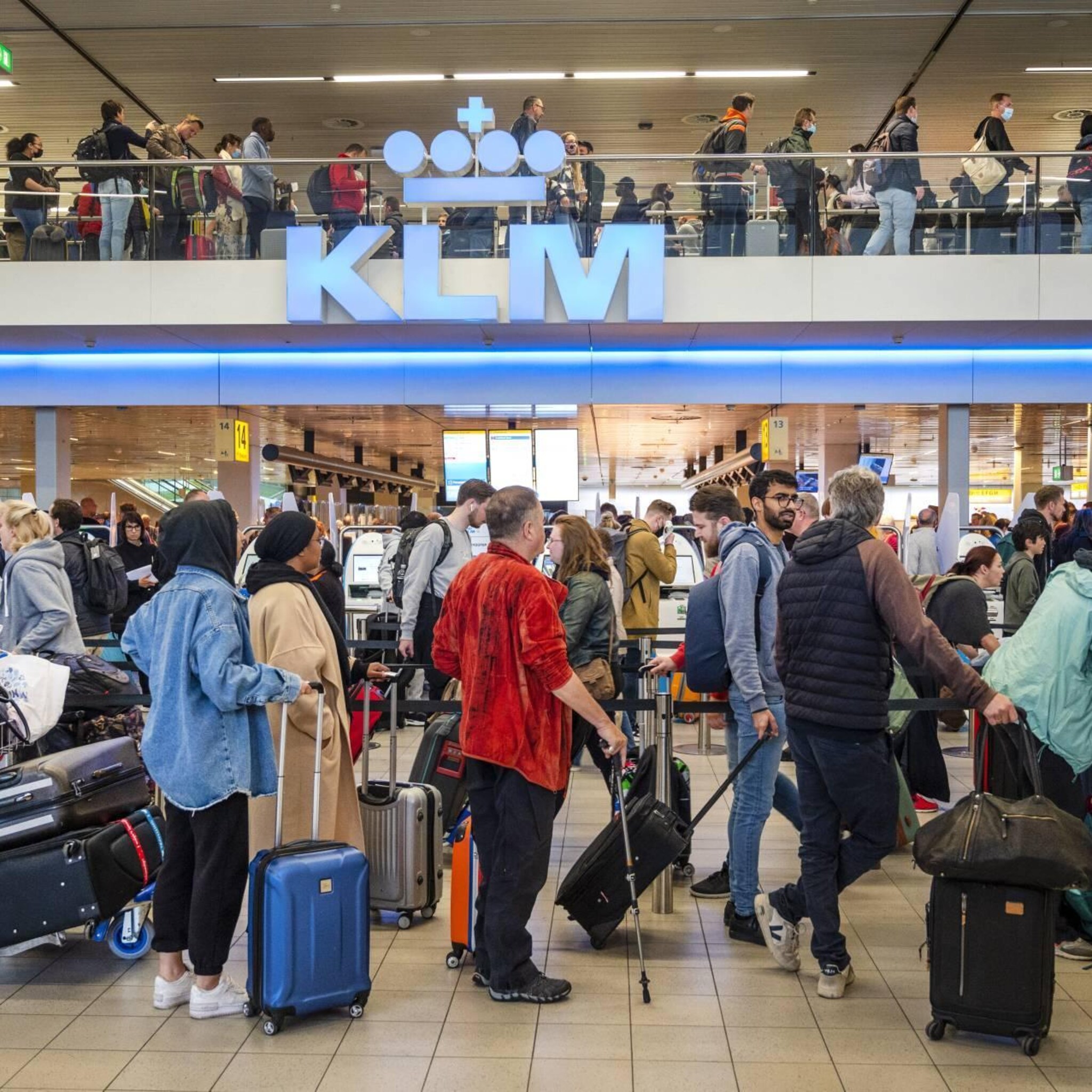 klm eist van schiphol dat zaken snel op orde zijn