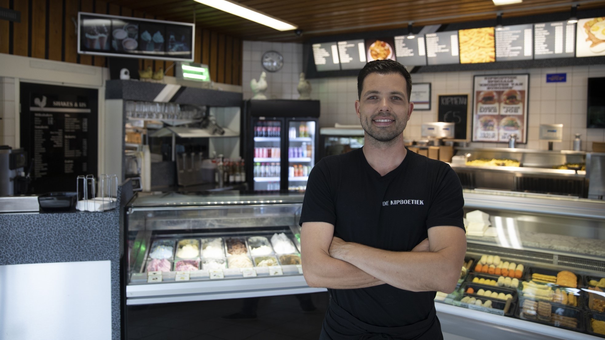 Ondernemer Joey Struijs ontdekte het betaalgemak van Visa.