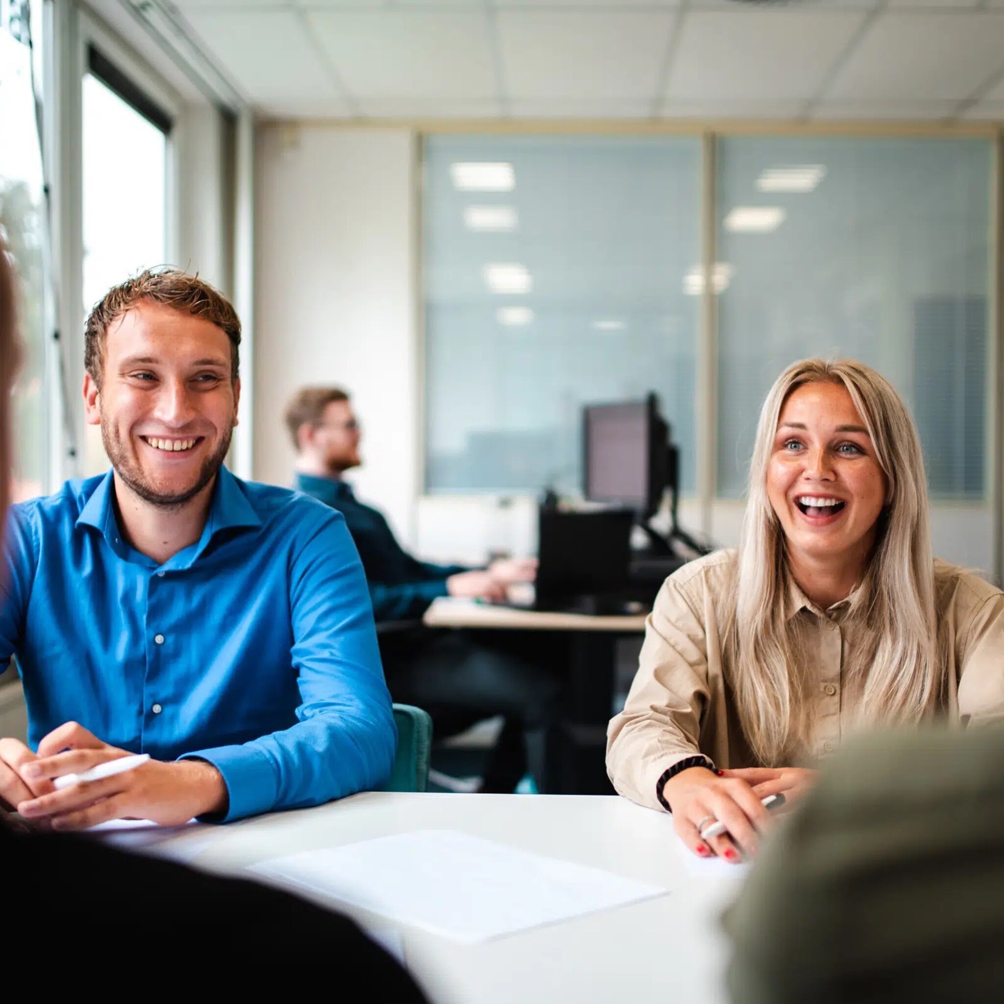 blauwe monsters voor b2b en retail is online sinds corona prioriteit nummer een