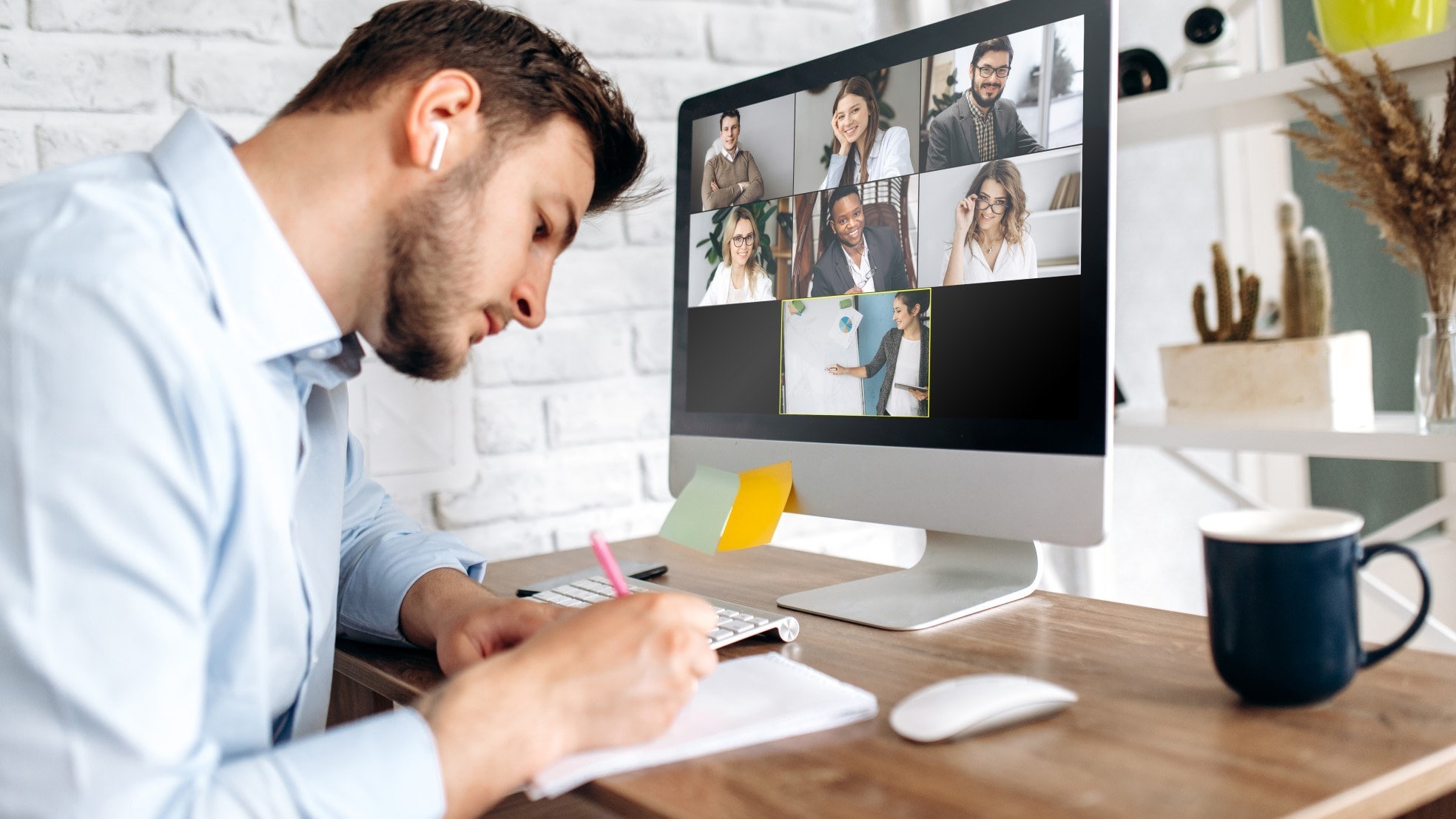 Online vergaderen hoeft niet saai of vermoeiend te zijn. Foto: Shutterstock