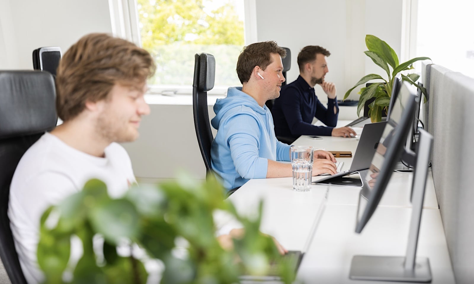 Een deel van het personeel verhuist mee naar de VS. Foto: Webgrade