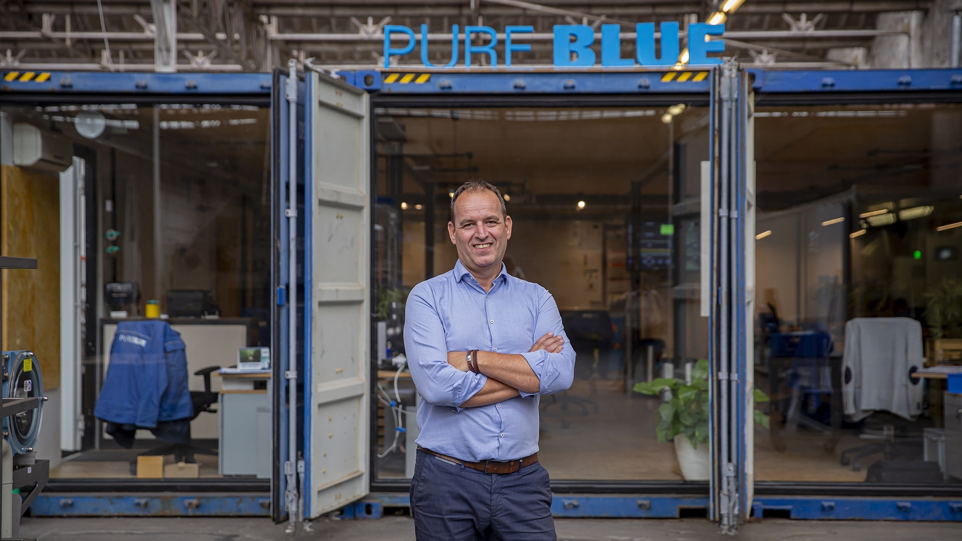 Angelo de Mul, directeur van PureBlue Water