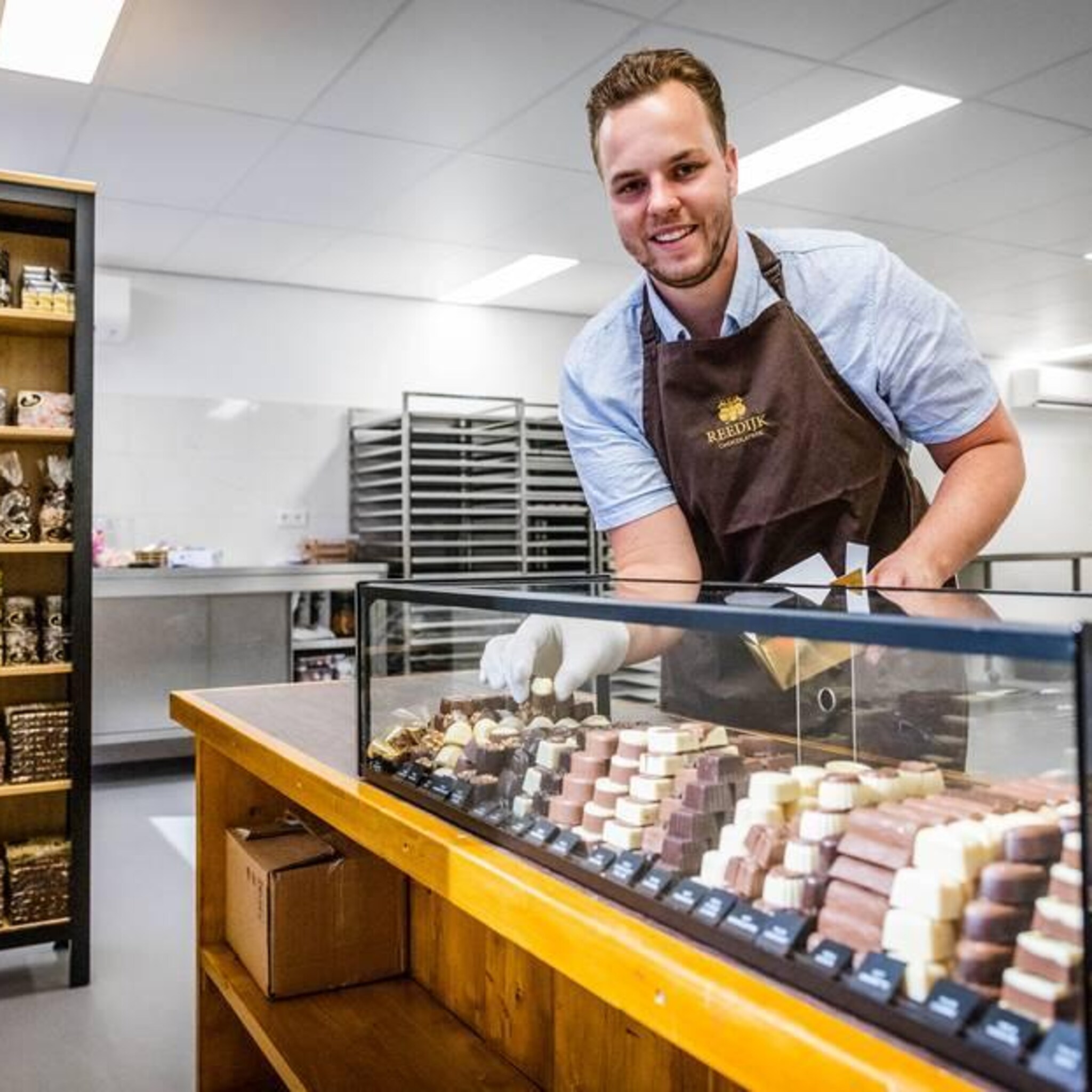 dylan 24 geeft baan op voor eigen chocolaterie het werd hier zo druk ik dacht ik ga ervoor